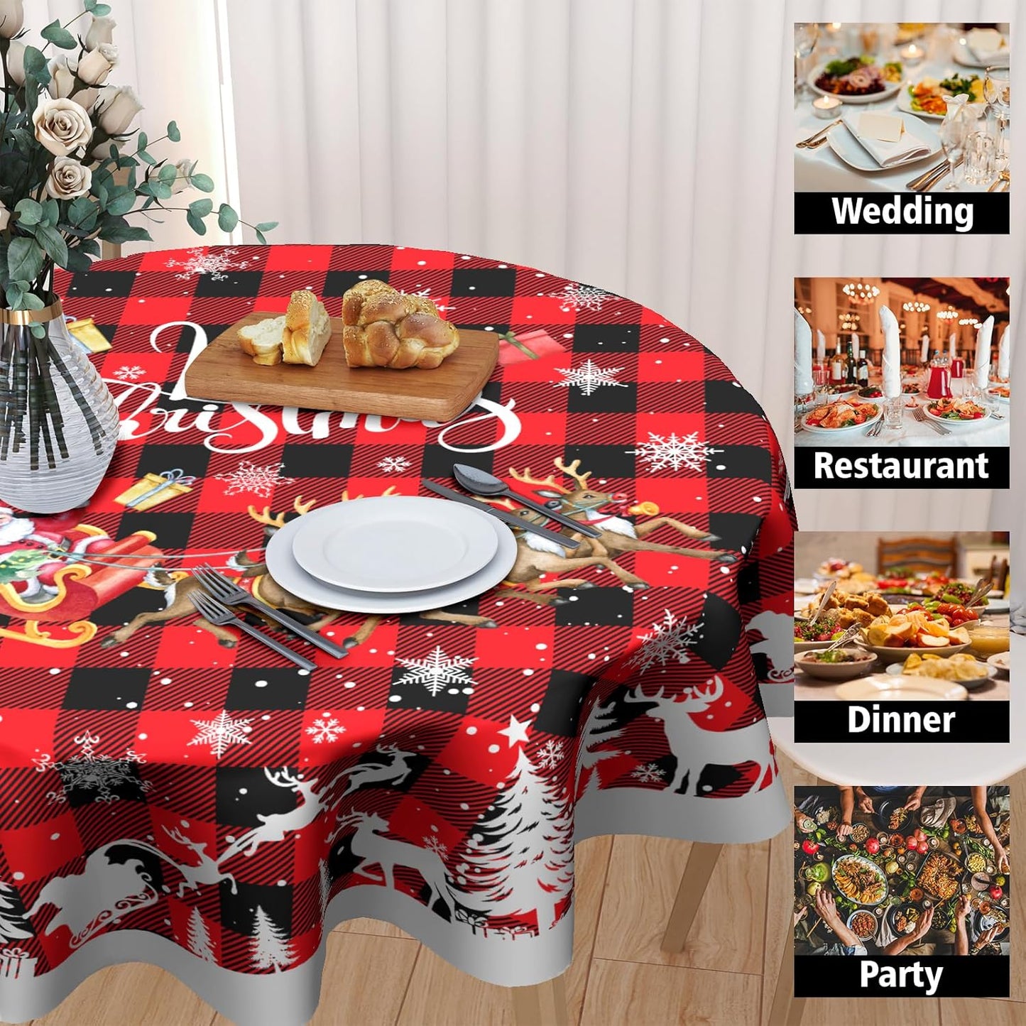 🏆Flash Sale⚡ Christmas Tablecloth