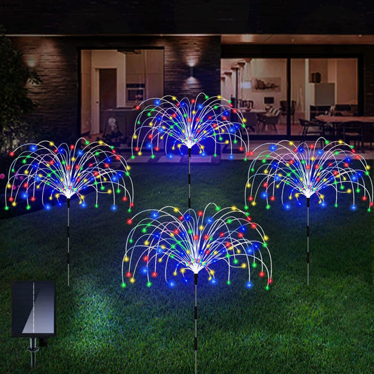 Outdoor Garden Waterproof Solar Firework Lights