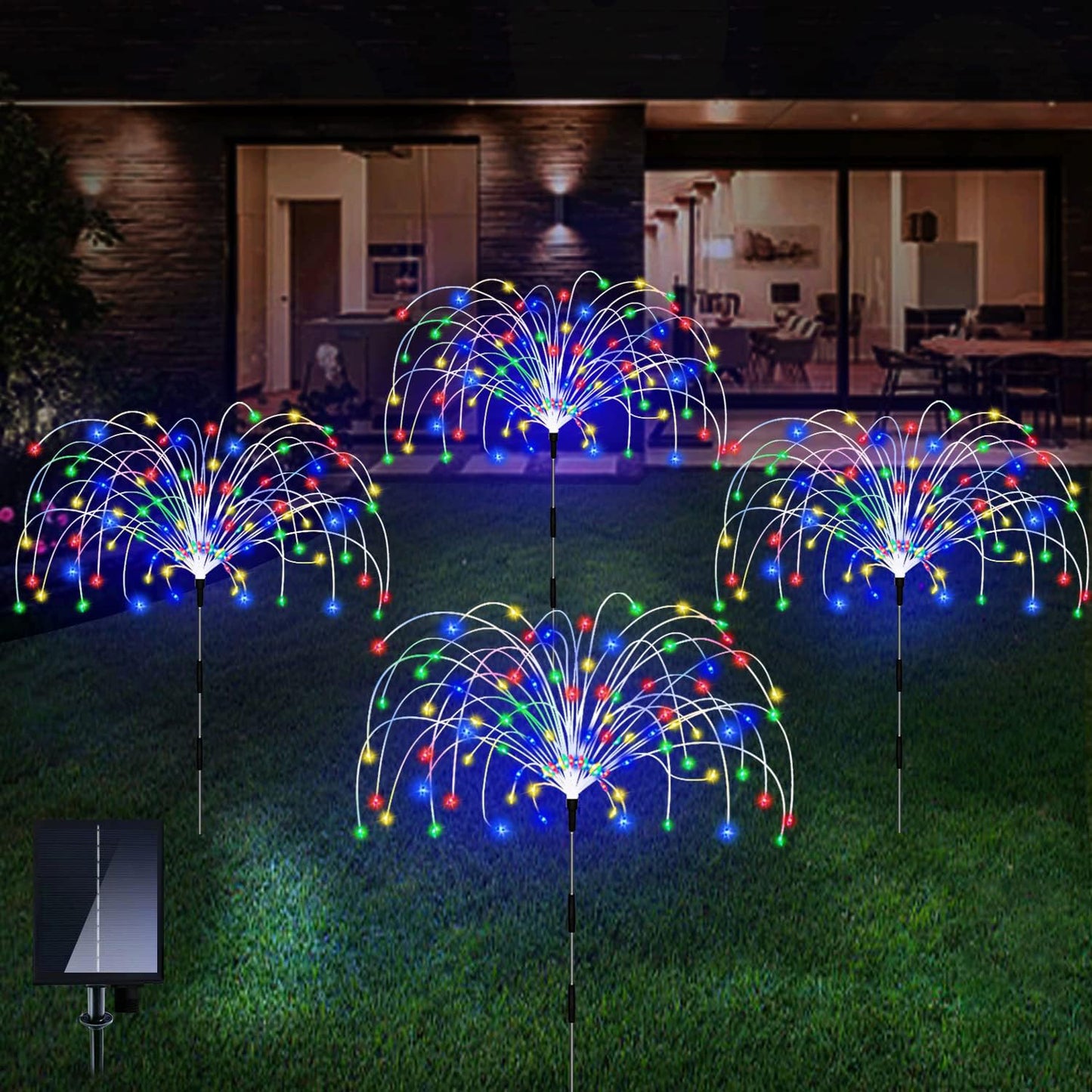 Outdoor Garden Waterproof Solar Firework Lights