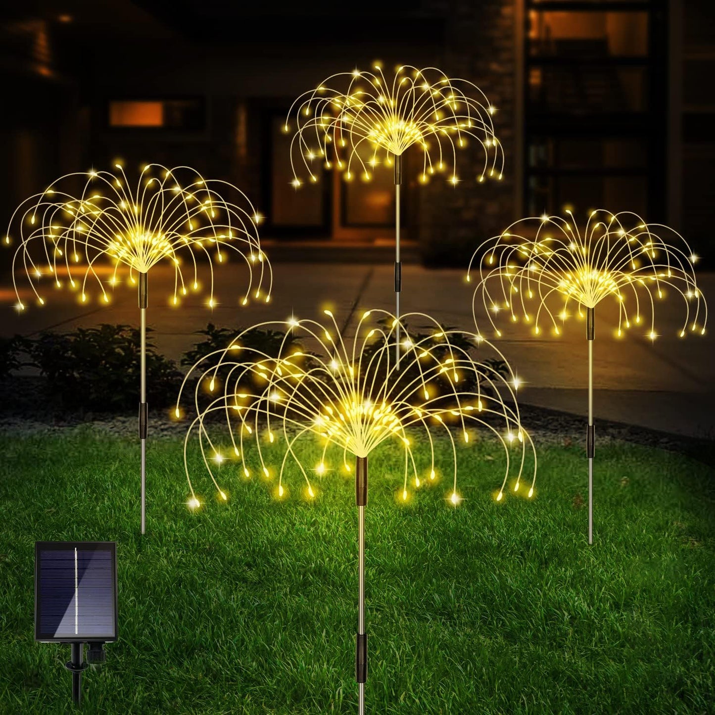 Outdoor Garden Waterproof Solar Firework Lights