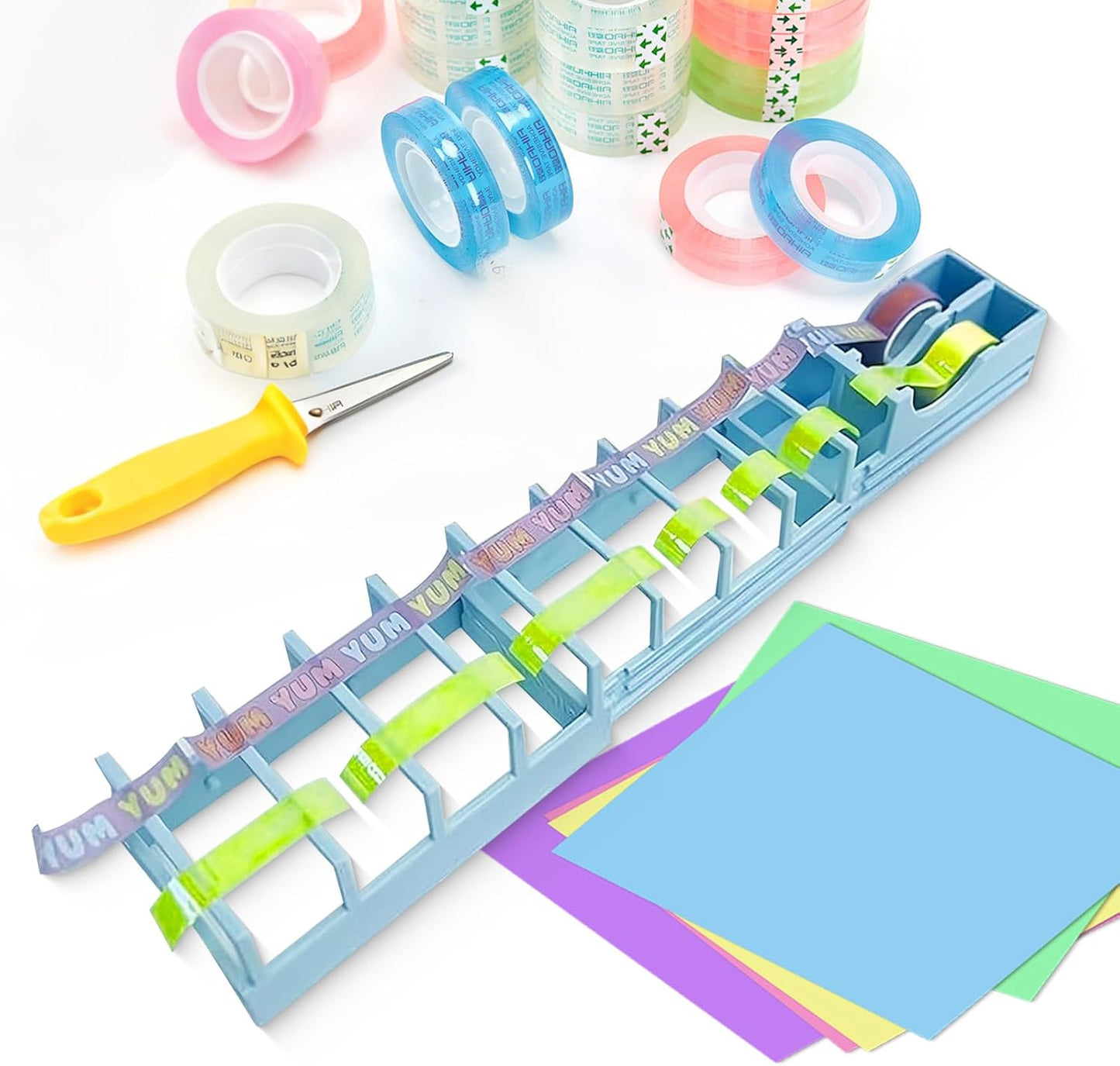 Desktop Tape Dispenser for Gift Wrapping & Crafts
