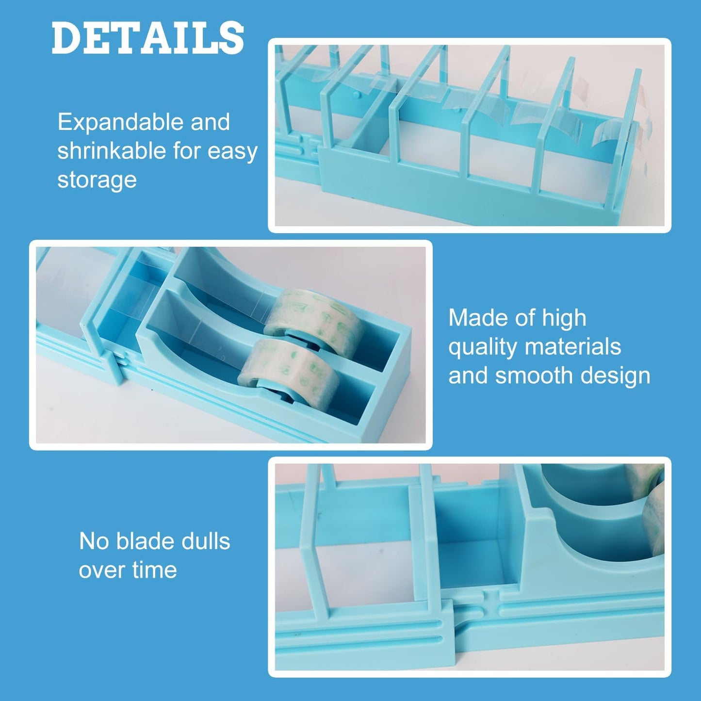 Desktop Tape Dispenser for Gift Wrapping & Crafts