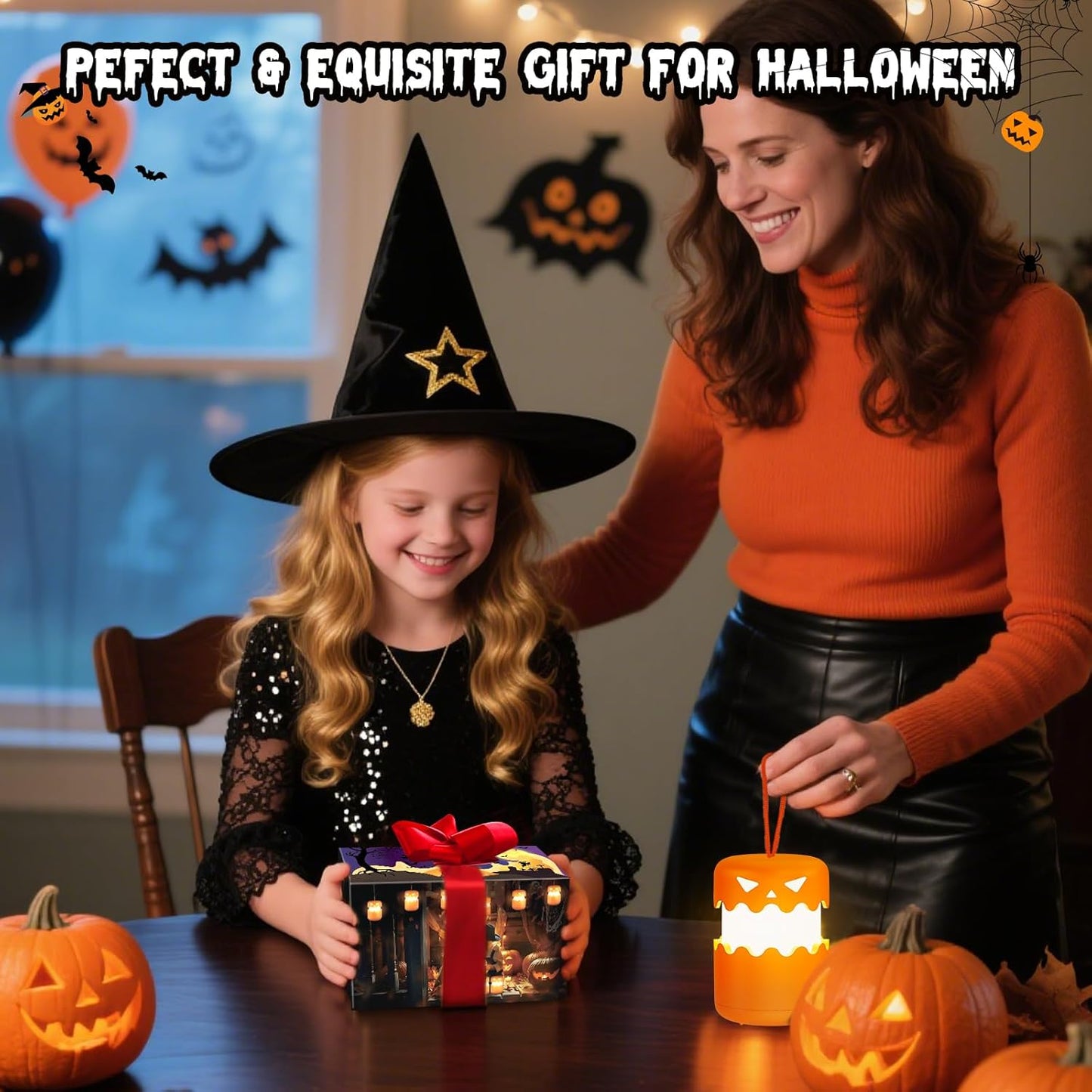 Foldabl Halloween Pumpkin Lantern