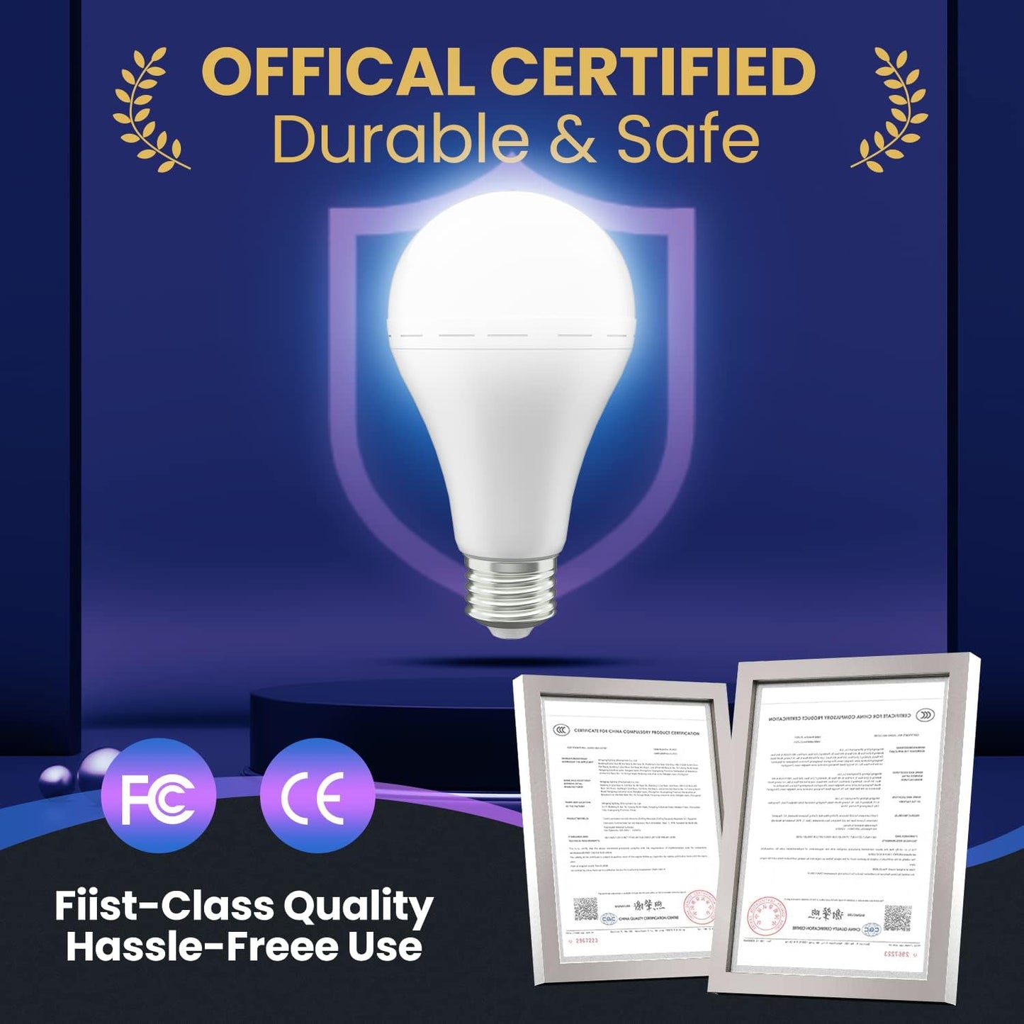 Hanging Rechargeable Emergency Light Bulbs