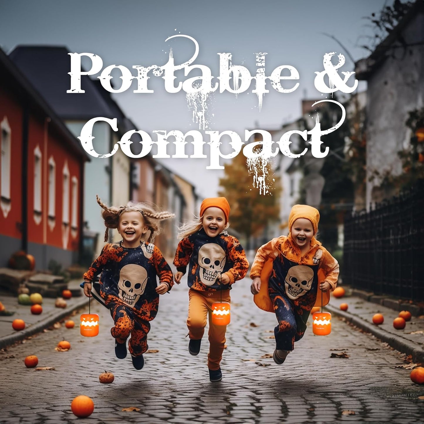 Foldabl Halloween Pumpkin Lantern