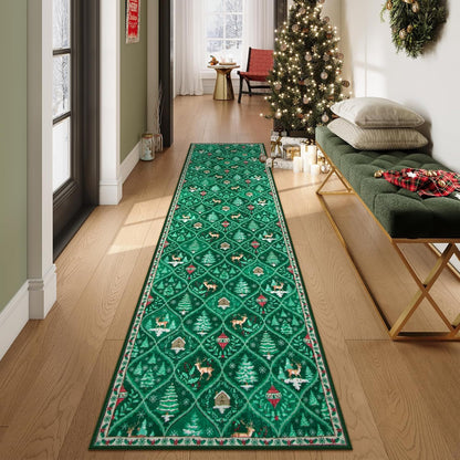 Christmas Print Non-Slip Rug