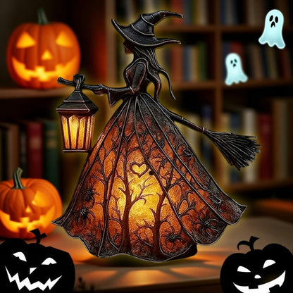 Halloween Witch Lamp
