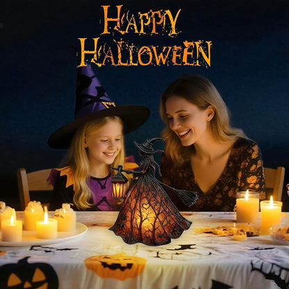 Halloween Witch Lamp